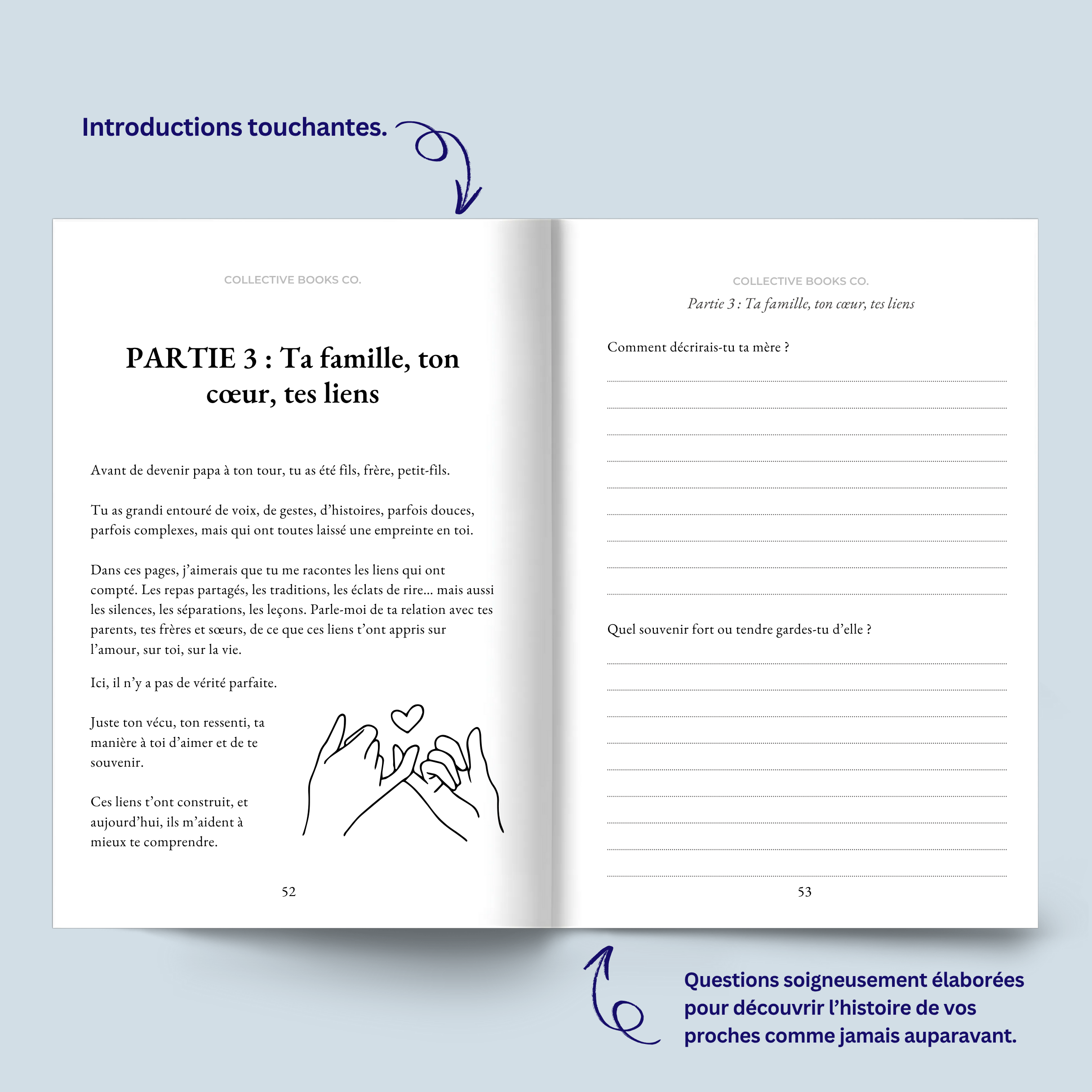 Journal : Je veux connaître ton histoire