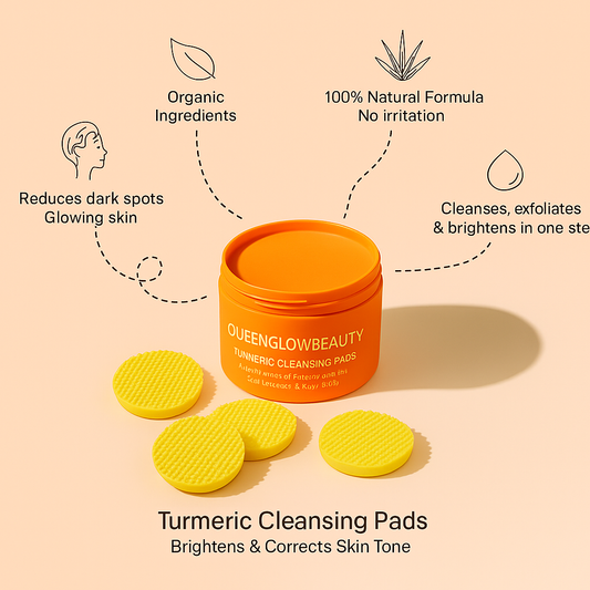 Cleaning Pads with Turmeric