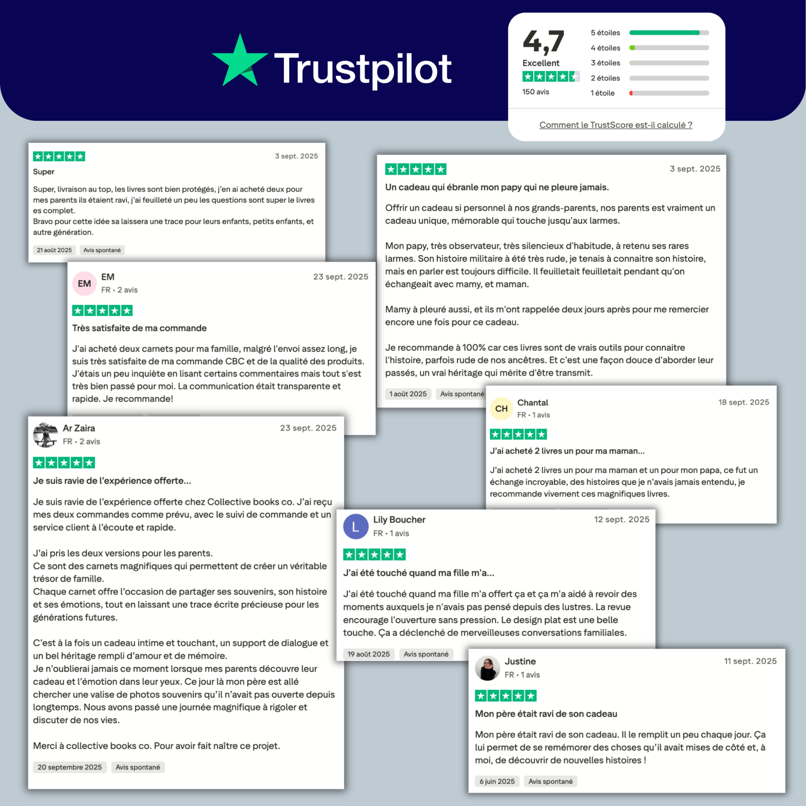 Mamie : Je veux connaître ton histoire