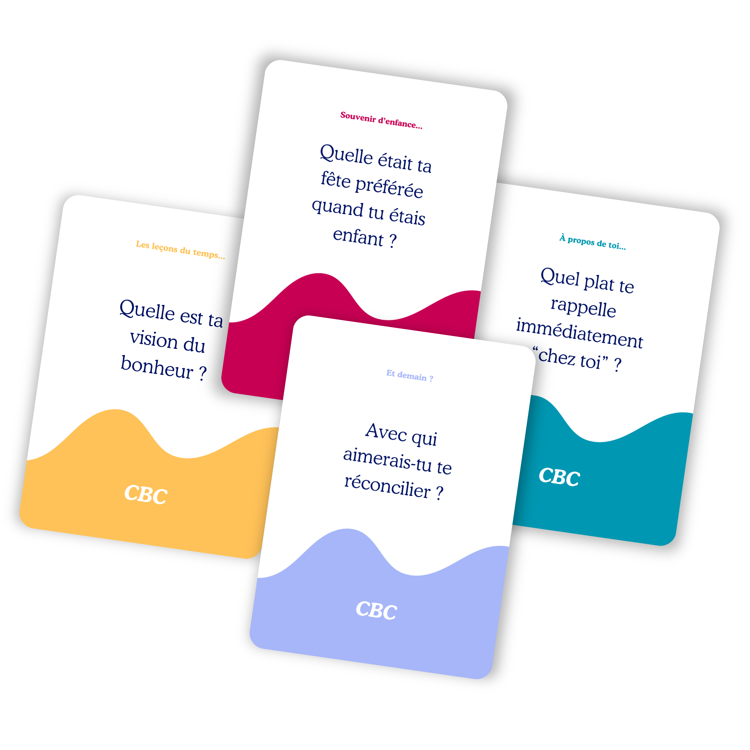 Dis-moi tout! Jeu de carte Familial (160 cartes)- Imprimable